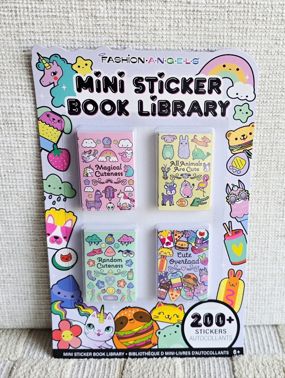Fashion Angels Enterprise Mini Sticker Book Library Kids Toys